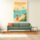 Dalian China Travel Poster Dalian China Travel Poster