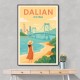 Dalian China Travel Poster Dalian China Travel Poster