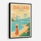 Dalian China Travel Poster Dalian China Travel Poster
