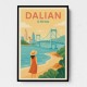 Dalian China Travel Poster Dalian China Travel Poster