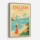 Dalian China Travel Poster Dalian China Travel Poster