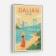 Dalian China Travel Poster Dalian China Travel Poster