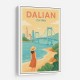 Dalian China Travel Poster Dalian China Travel Poster