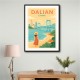 Dalian China Travel Poster Dalian China Travel Poster