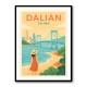 Dalian China Travel Poster Dalian China Travel Poster