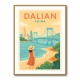 Dalian China Travel Poster Dalian China Travel Poster
