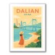 Dalian China Travel Poster Dalian China Travel Poster