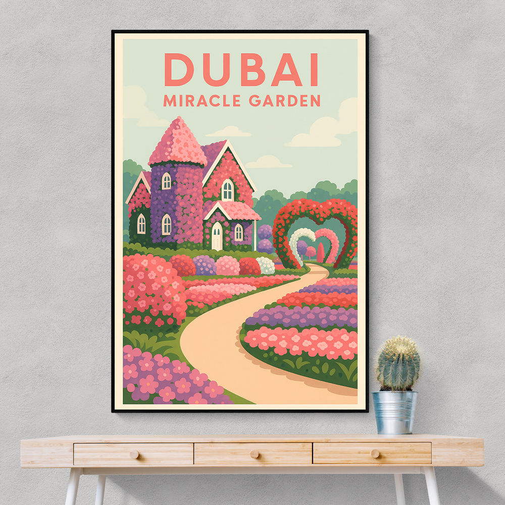 Dubai Miracle Garden Poster 1 Dubai Miracle Garden Poster 1