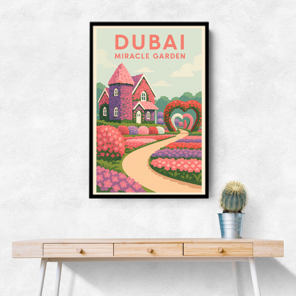 Dubai Miracle Garden Poster 1 Dubai Miracle Garden Poster 1
