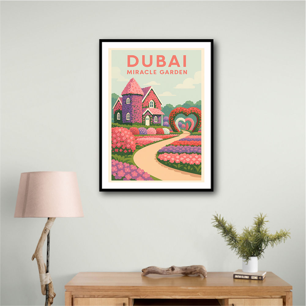 Dubai Miracle Garden Poster 1 Dubai Miracle Garden Poster 1
