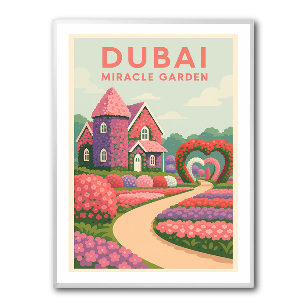 Dubai Miracle Garden Poster 1 Dubai Miracle Garden Poster 1