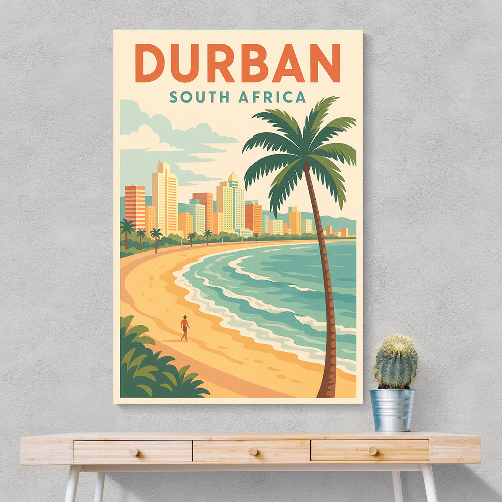 Durban Travel Poster Durban Travel Poster