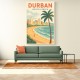 Durban Travel Poster Durban Travel Poster