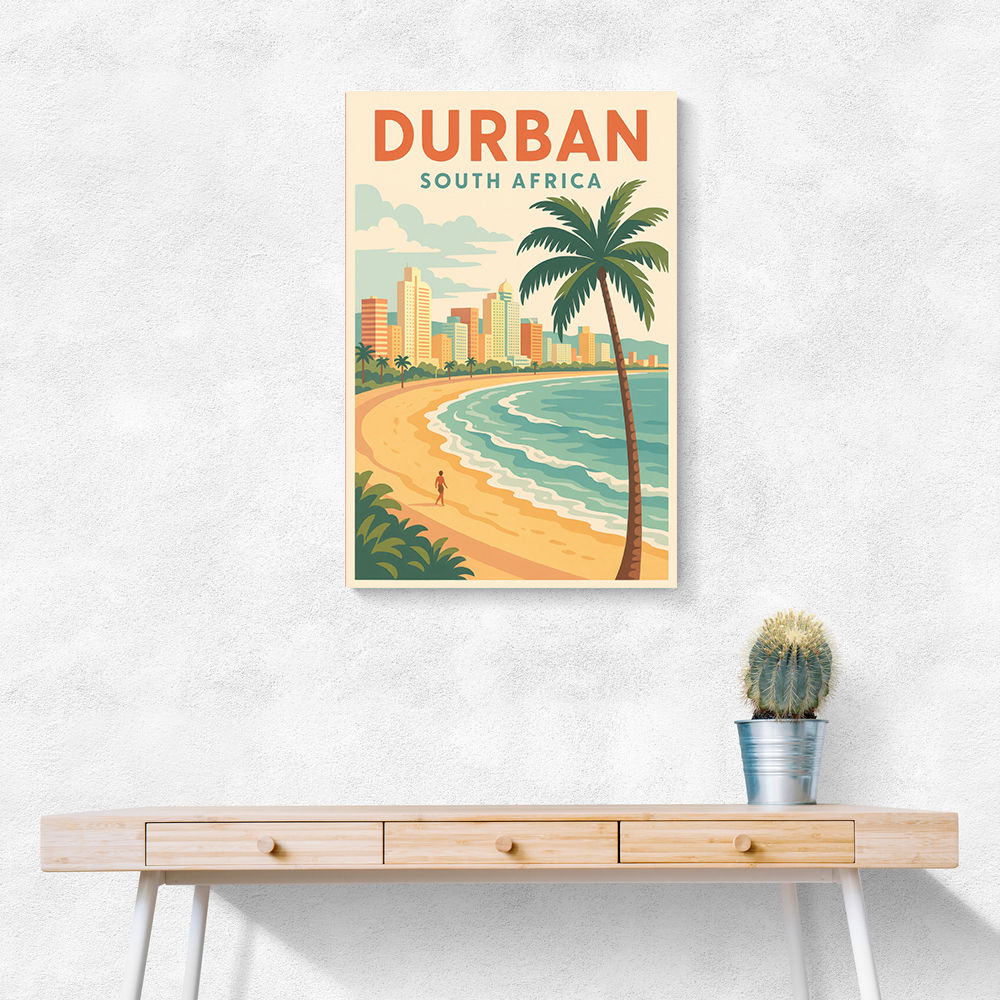 Durban Travel Poster Durban Travel Poster