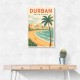 Durban Travel Poster Durban Travel Poster