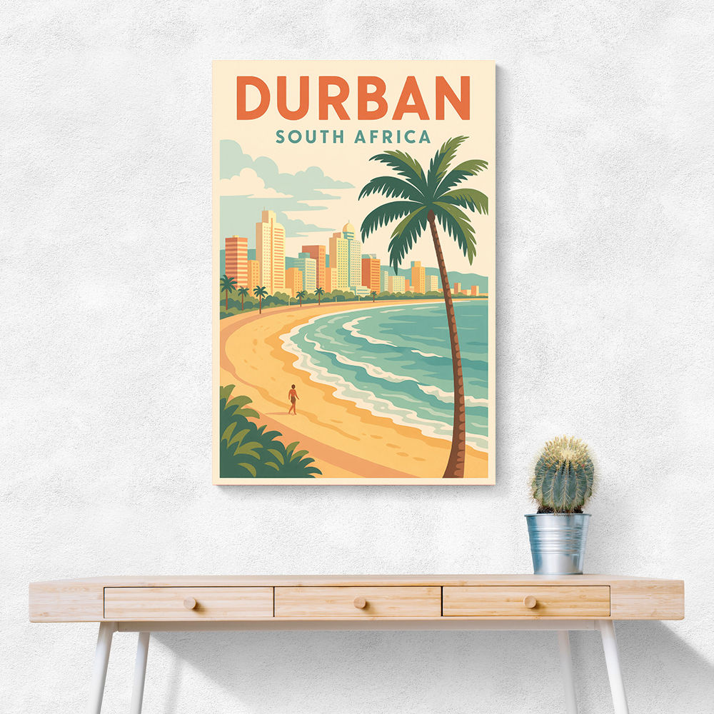 Durban Travel Poster Durban Travel Poster