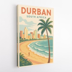 Durban Travel Poster