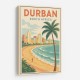 Durban Travel Poster Durban Travel Poster