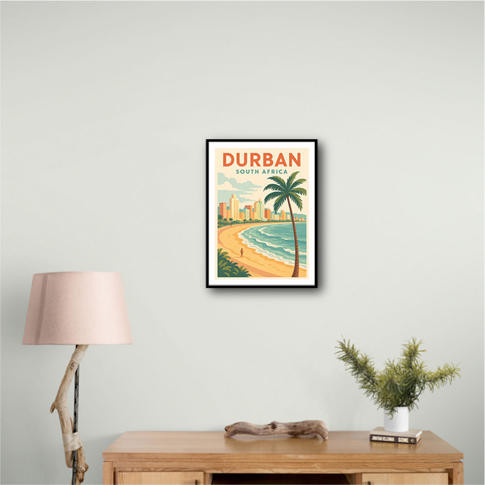 Durban Travel Poster Durban Travel Poster