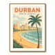 Durban Travel Poster Durban Travel Poster