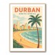 Durban Travel Poster Durban Travel Poster