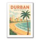 Durban Travel Poster Durban Travel Poster