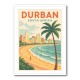 Durban Travel Poster Durban Travel Poster