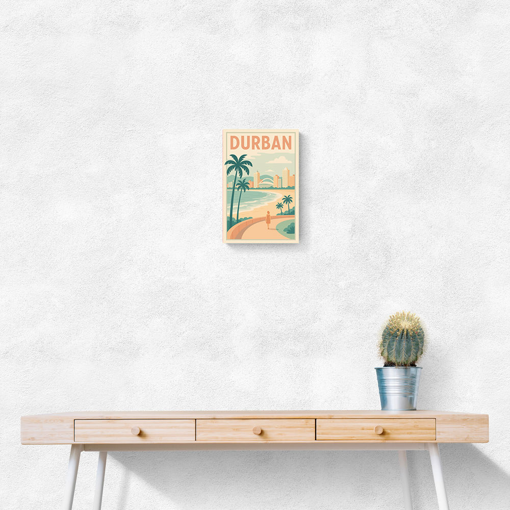 Durban Travel Poster 2 Durban Travel Poster 2