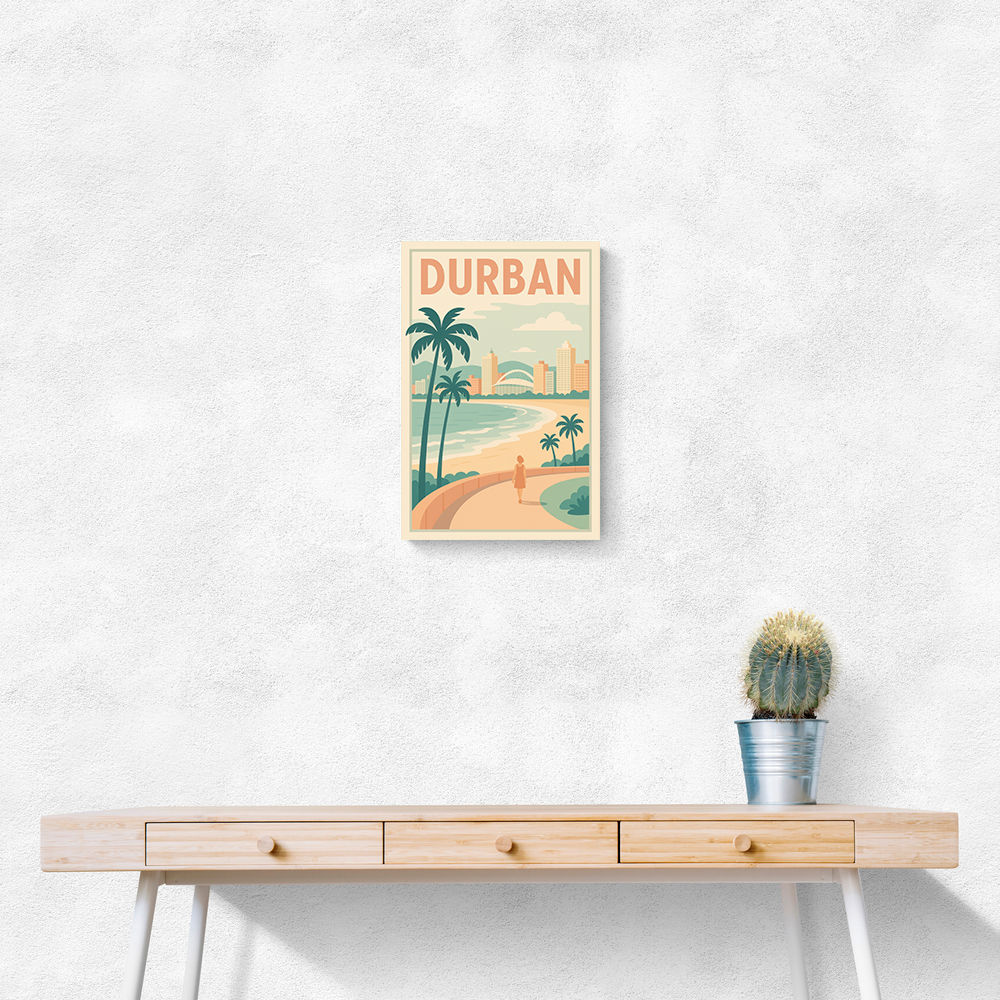 Durban Travel Poster 2 Durban Travel Poster 2