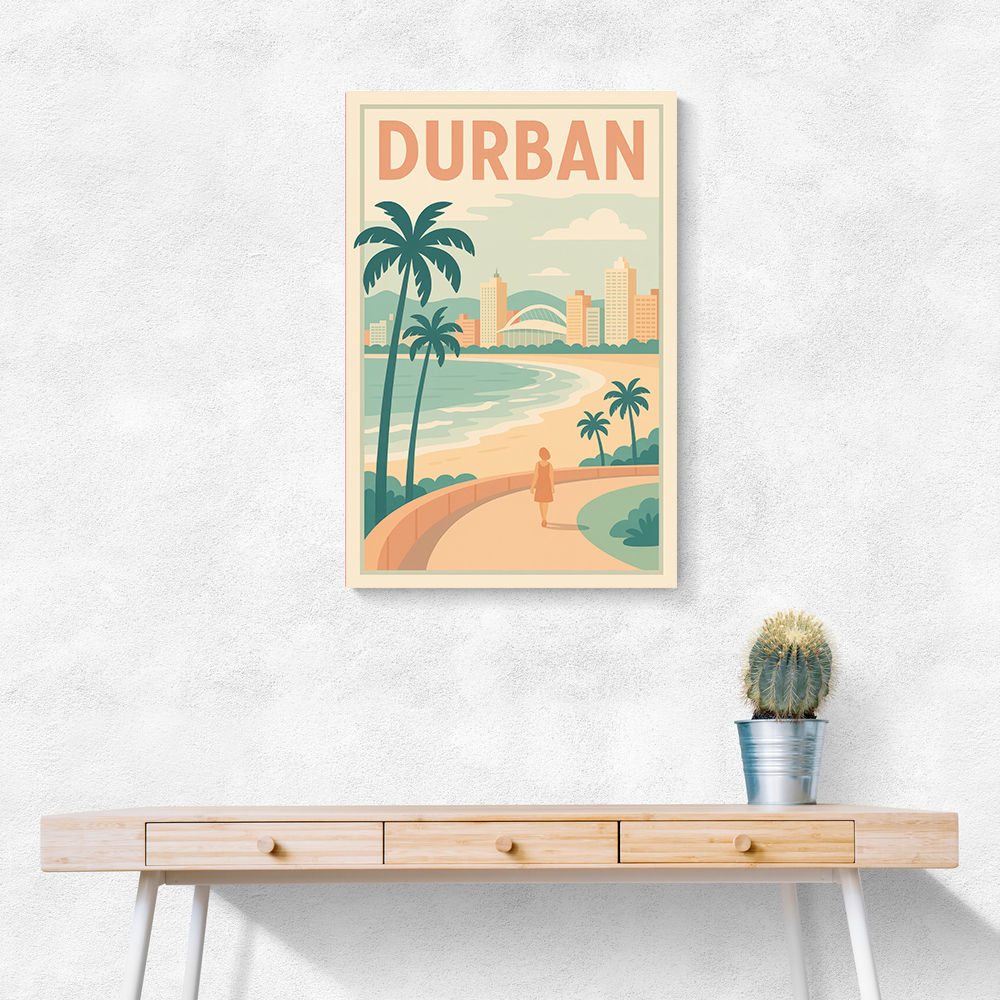 Durban Travel Poster 2 Durban Travel Poster 2
