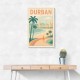 Durban Travel Poster 2 Durban Travel Poster 2