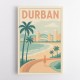 Durban Travel Poster 2 Durban Travel Poster 2