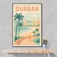 Durban Travel Poster 2 Durban Travel Poster 2