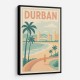 Durban Travel Poster 2 Durban Travel Poster 2