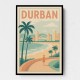 Durban Travel Poster 2 Durban Travel Poster 2