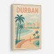 Durban Travel Poster 2 Durban Travel Poster 2