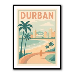 Durban Travel Poster 2