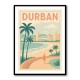Durban Travel Poster 2 Durban Travel Poster 2