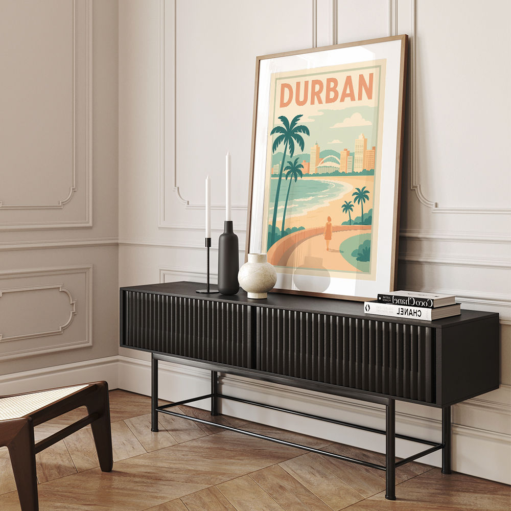 Durban Travel Poster 2 Durban Travel Poster 2