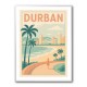 Durban Travel Poster 2 Durban Travel Poster 2