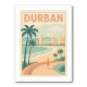 Durban Travel Poster 2 Durban Travel Poster 2