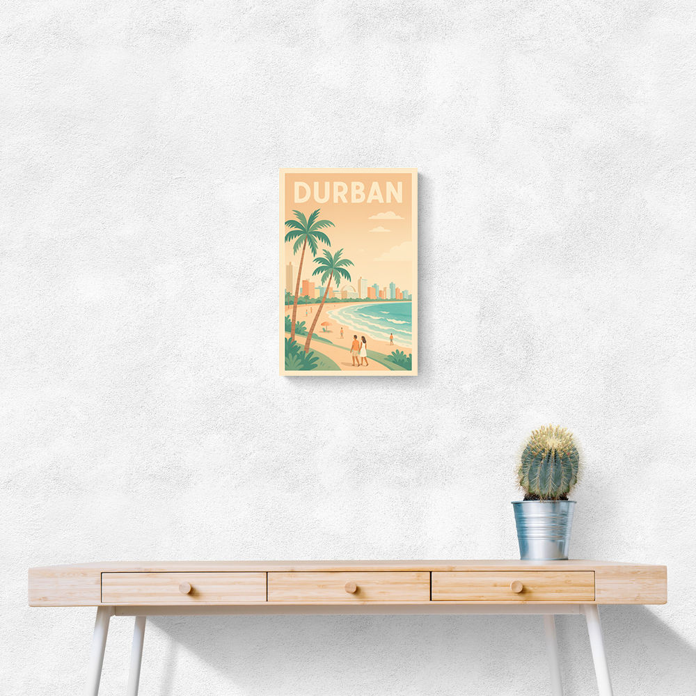 Durban Travel Poster 3 Durban Travel Poster 3