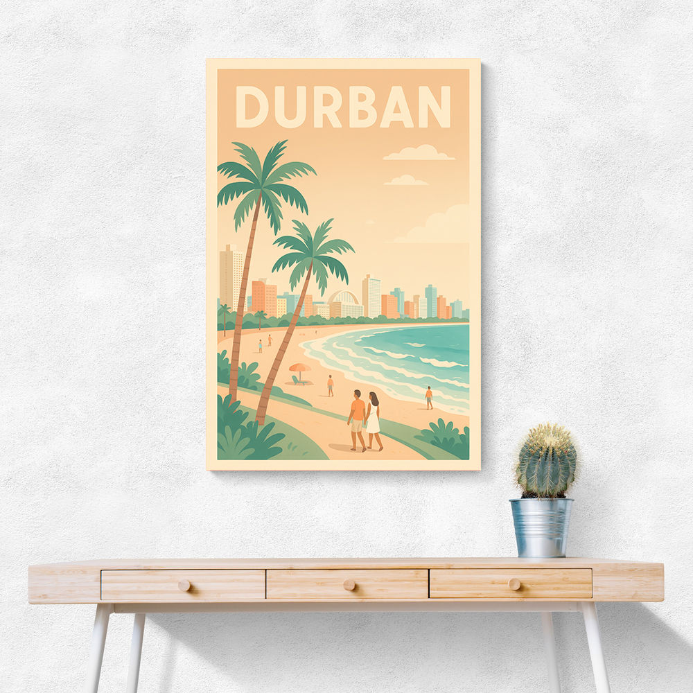 Durban Travel Poster 3 Durban Travel Poster 3
