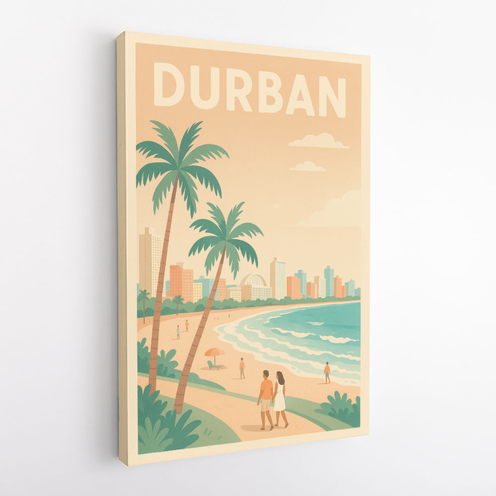 Durban Travel Poster 3 Durban Travel Poster 3