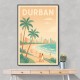 Durban Travel Poster 3 Durban Travel Poster 3