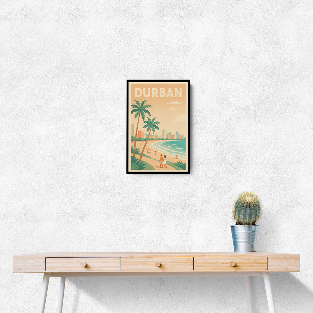 Durban Travel Poster 3 Durban Travel Poster 3
