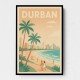 Durban Travel Poster 3 Durban Travel Poster 3