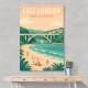 East London Travel Poster East London Travel Poster