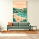 East London Travel Poster East London Travel Poster