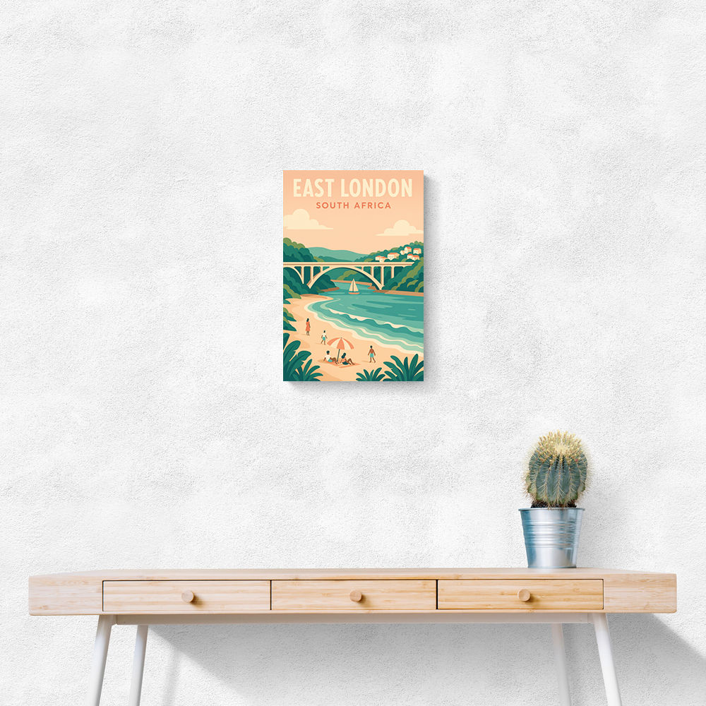 East London Travel Poster East London Travel Poster